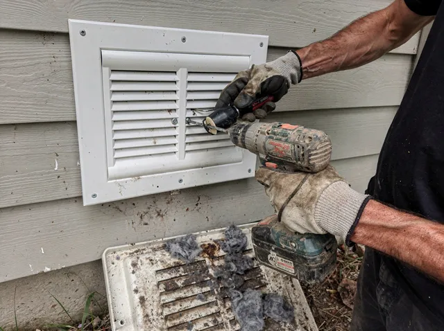 Dryer Vent Cover Replacement in West Carson