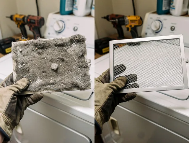 Professional lint trap cleaning by West Carson Dryer Vent Cleaning in West Carson