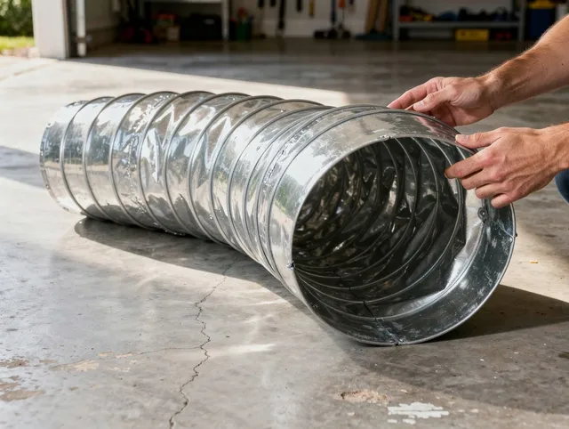 West Carson Dryer Vent Cleaning specialist using advanced equipment for thorough duct cleaning in West Carson