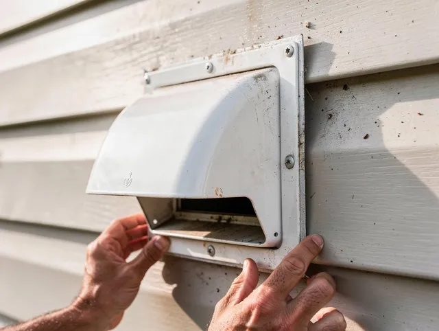 West Carson Dryer Vent Cleaning technician delivering thorough residential dryer vent cleaning service in West Carson